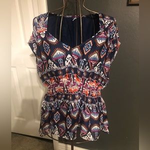 Old Navy Bohemian top -L